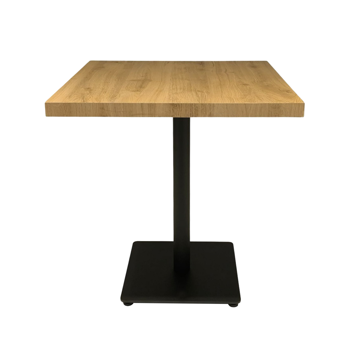 Bistro Tisch 69x69cm Hellbraun Ancona Fichte Restauranttisch Gastrotisch