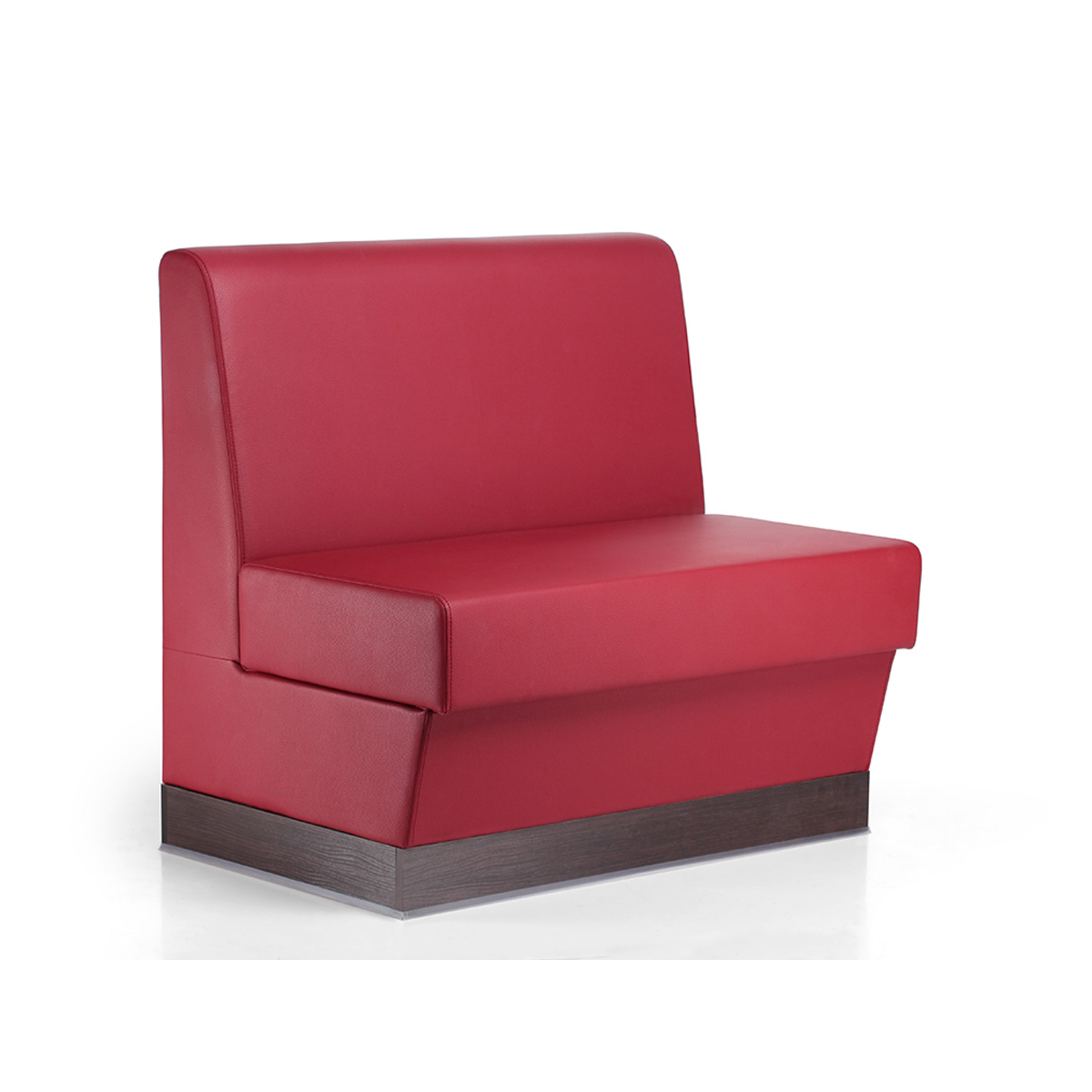 Sitzbank Florenz Weinrot 120cm Gastro Dinerbank Gastrobank Bank-ING10319