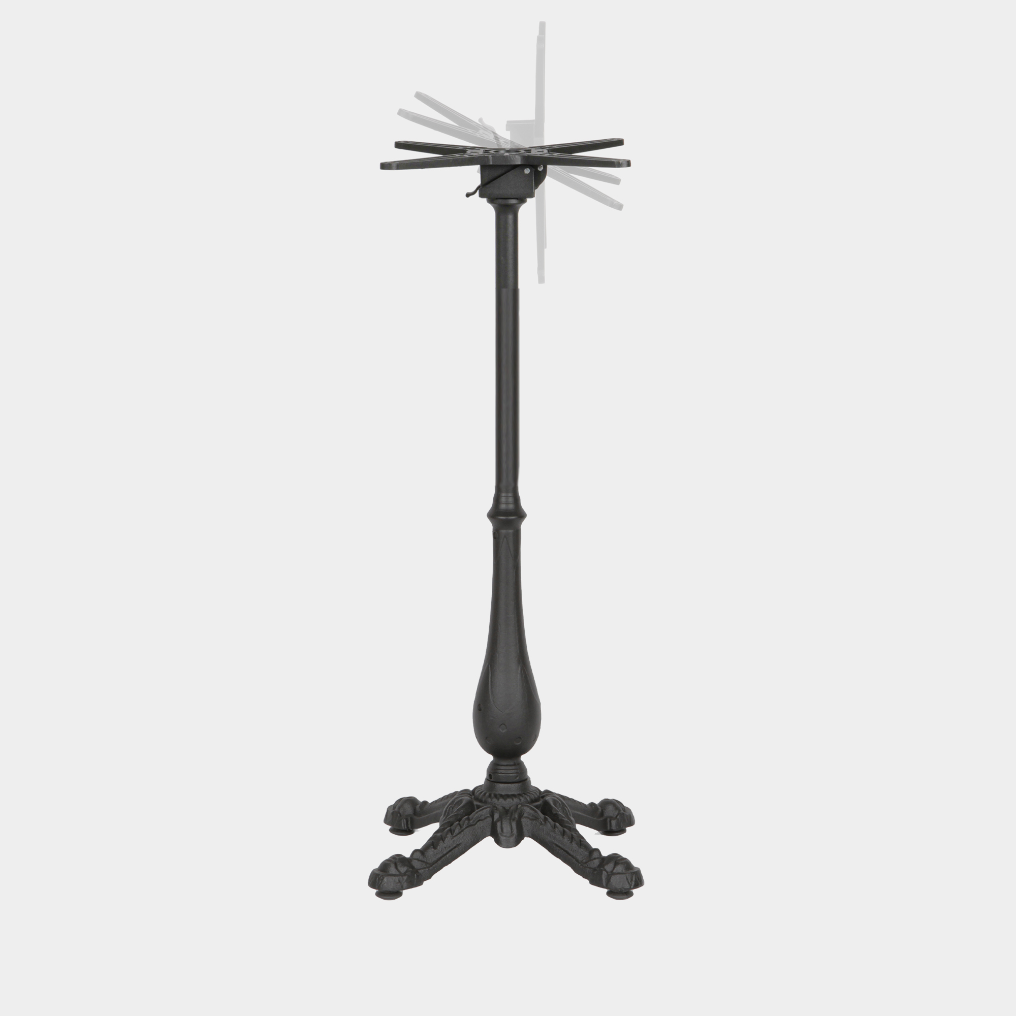 Tischgestell Restaurant Stehtisch Tischbeine in Retro Optik Rund Untergestell Klappbar