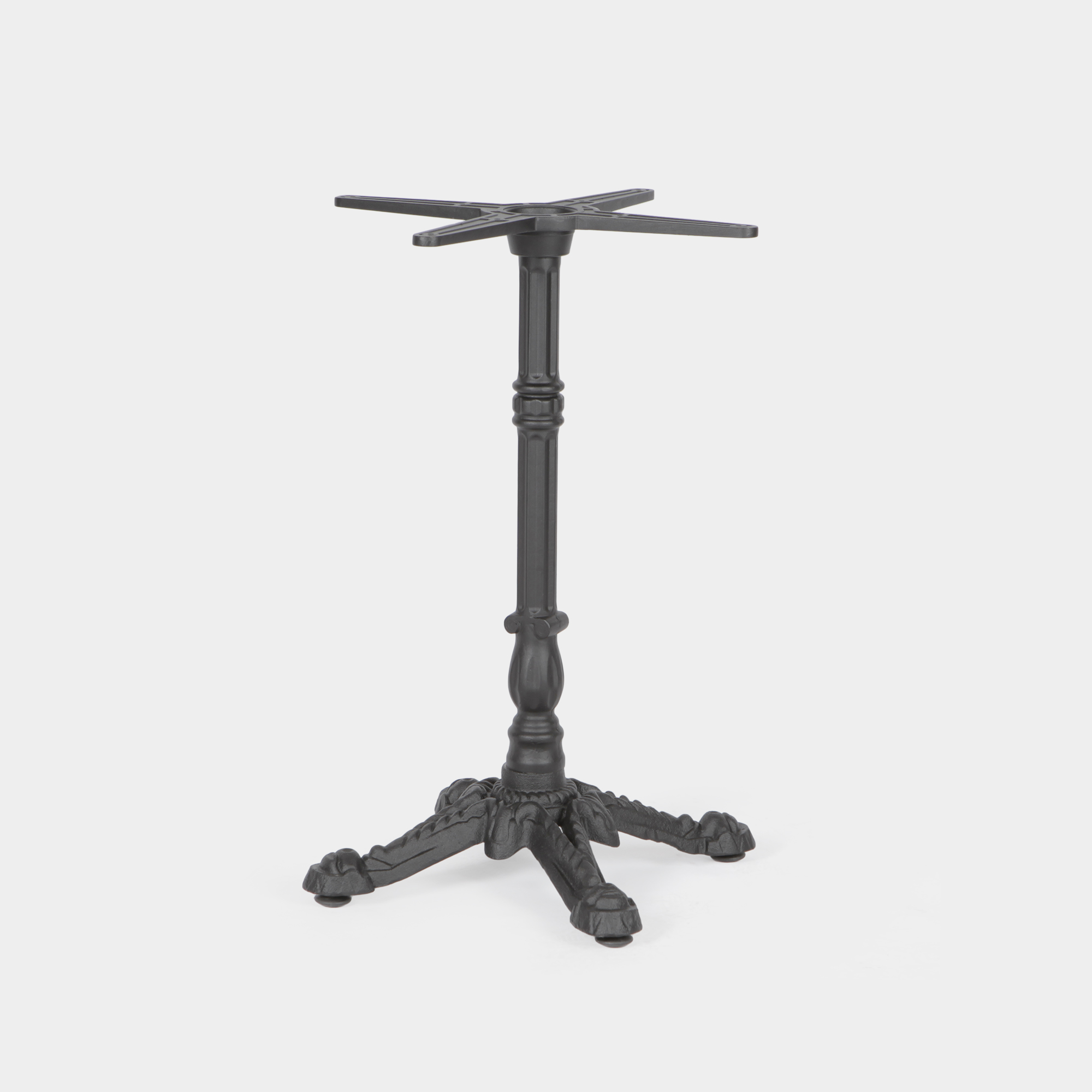 Tischgestell Restaurant Bistro Tischbeine in Retro Optik Untergestell Schwarz