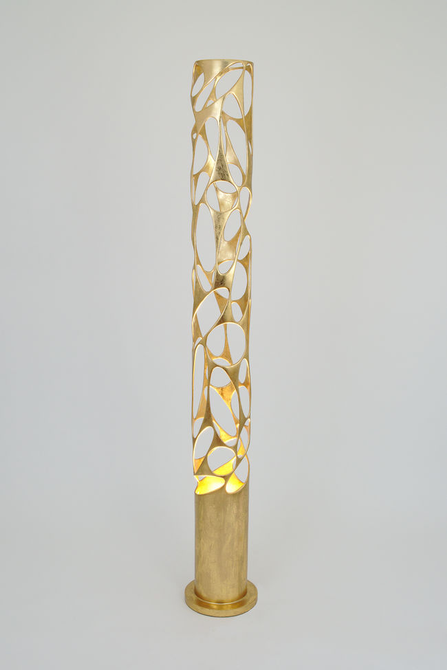 Stehlampe 1-flammig Talismano Gold